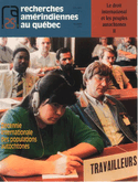 Recherches amérindiennes au Québec, v. XXV, no 03, 1995